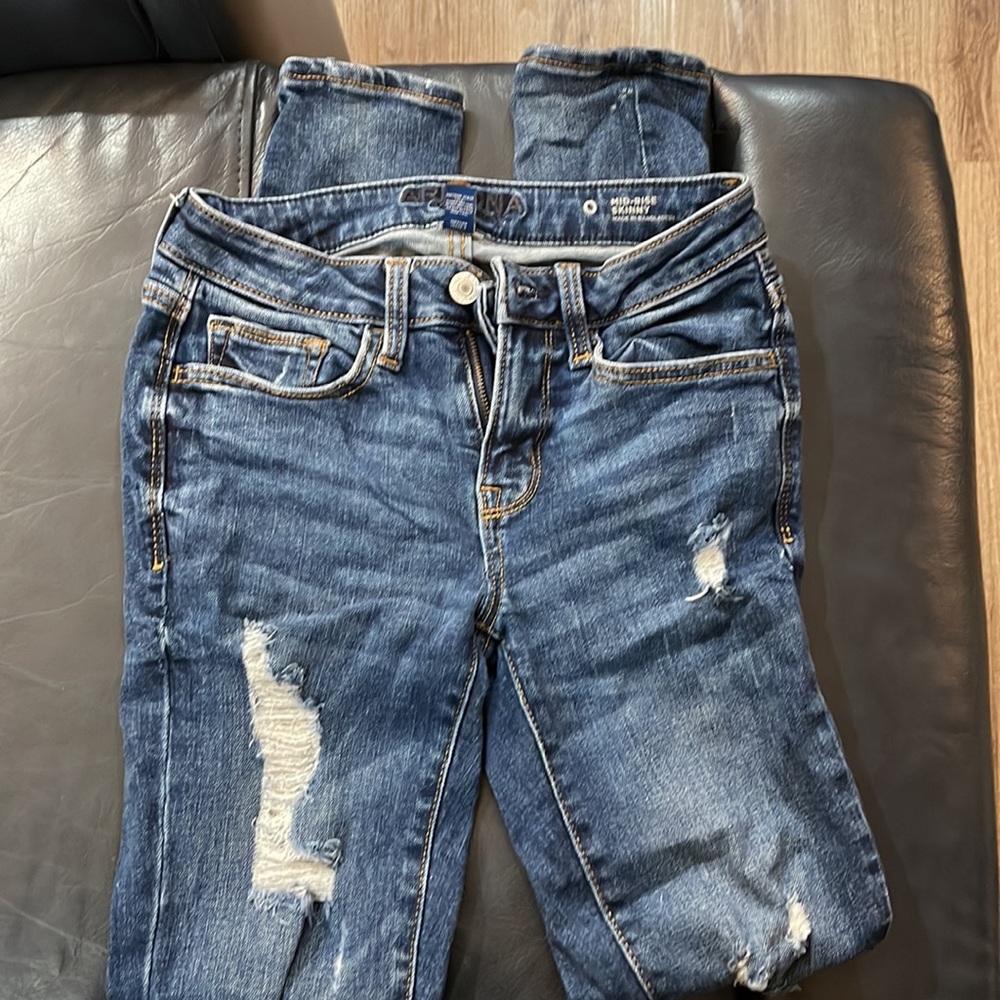 EUC Mid-Rise Skinny Jeans